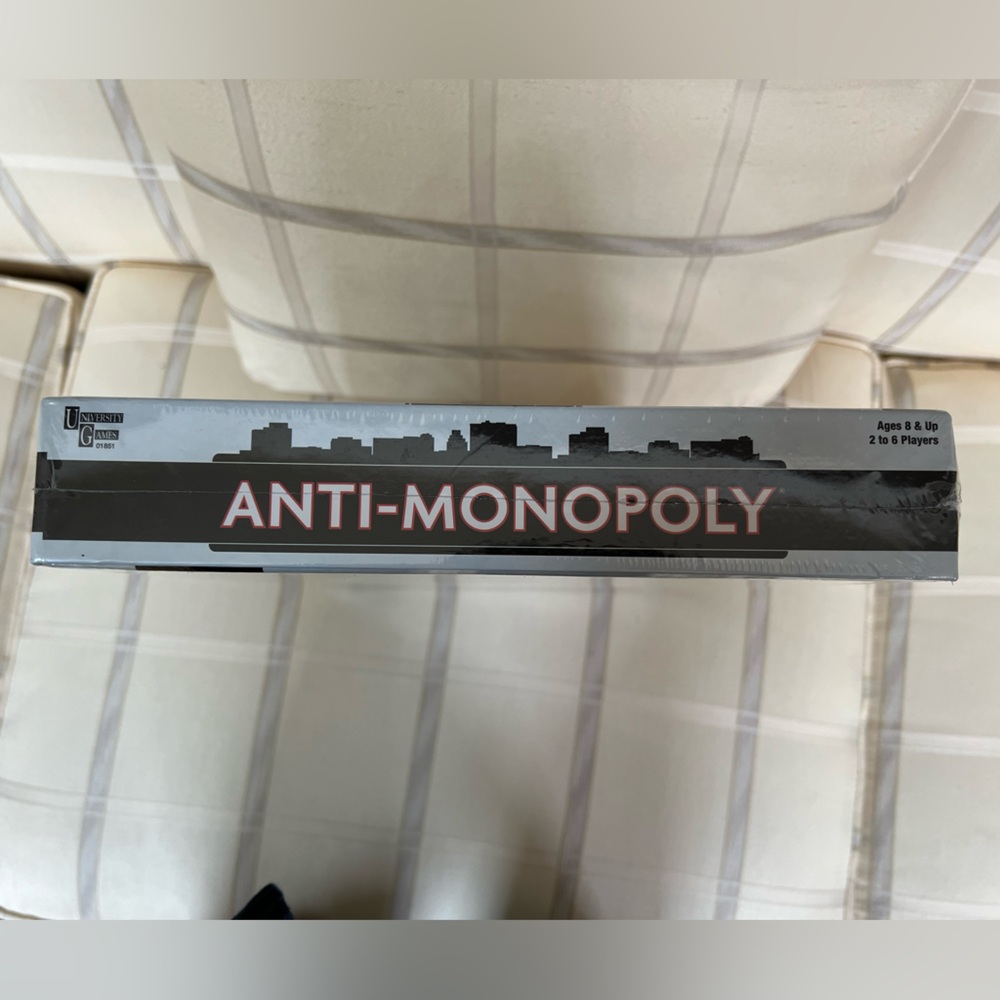 NWT Anti-Monopoly Board Game Real Estate Trading Game 2009 SEALED - Picture 5 of 6